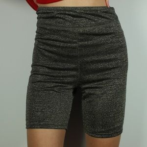 SHIMMERY BIKE SHORTS